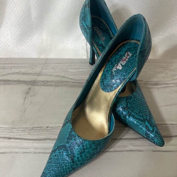 Diba Heels/turquoise/8 - Picture 2 of 3